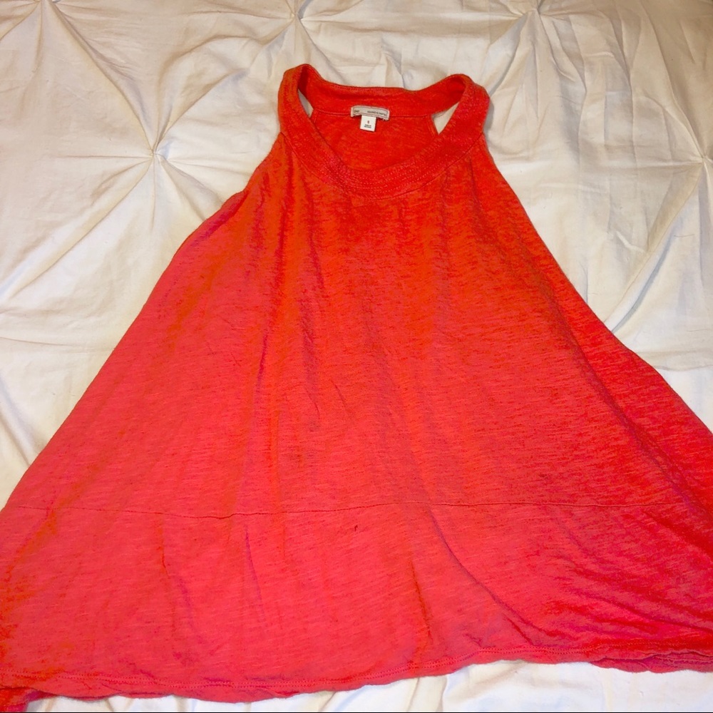 Selling this dress, shirt and heels (Orange)